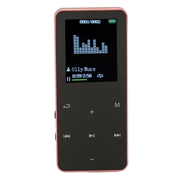 Reproductor Mp4, Pantalla Portátil Sin Pérdidas De 1.8 Pulgadas 8g Reproductor Mp3 Botones Táctil Reducción De Ruido 4.2 Para Diariamente