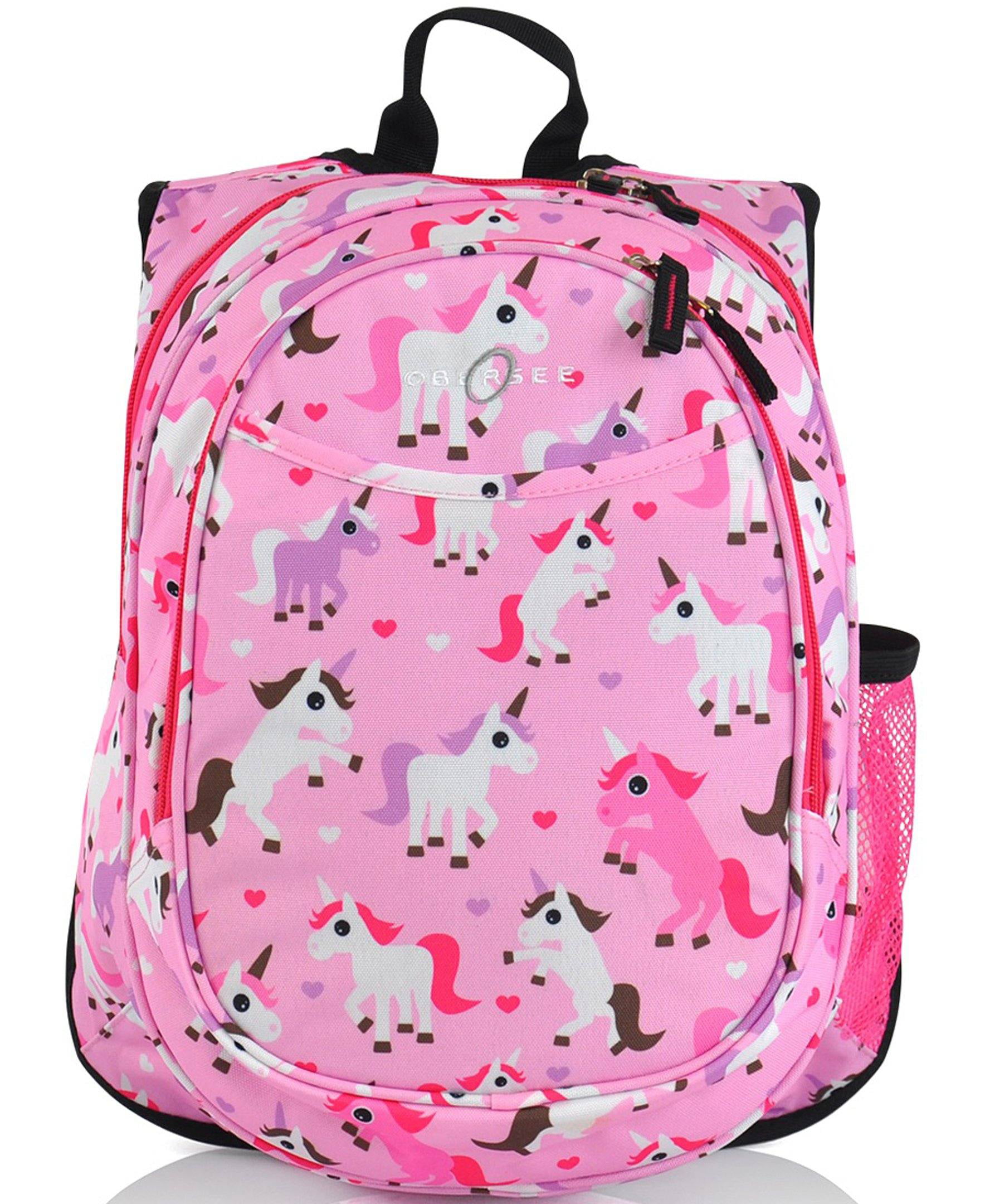Camo 1 Pack Obersee Kids All-in-One Pre-School Backpacks with Integrated Cooler