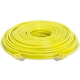 thumbnail image 2 of Cmple - Cat 6 Ethernet Cable 100 ft, Cat6 Patch Cables 10Gbps Network Lan Cord, 550MHz, RJ45 Connectors, Compatible with Gaming Computer, Laptop, Modem, Router, Gaming Console - Yellow, 2 of 7