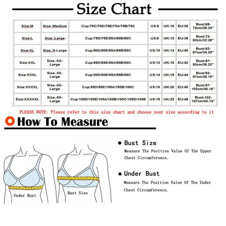 Darzheoy Bras for Women Lace Plus Size Bra Wire-Free Push Up Underwear  Vest-Style Sleep Bra Workout Tops Sport Bra 70C/70D/70E/75A/75B/75C 
