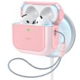 thumbnail image 1 of Funda para AirPods 4 ESR Orbit Hybrid Drop Protection, rosa, 1 of 9
