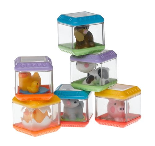 fisher price cubes peek a blocks