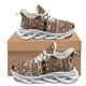 thumbnail image 1 of Zapatos de plataforma de lujo para mujer, transpirables, antideslizantes, con cordones y punta redonda, de diseñador tribal indio,, 1 of 6