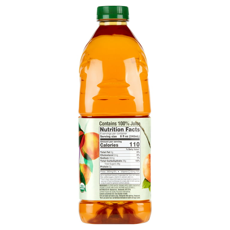  Wellsley Farms Organic Honeycrisp Apple Juice, 2 pk
