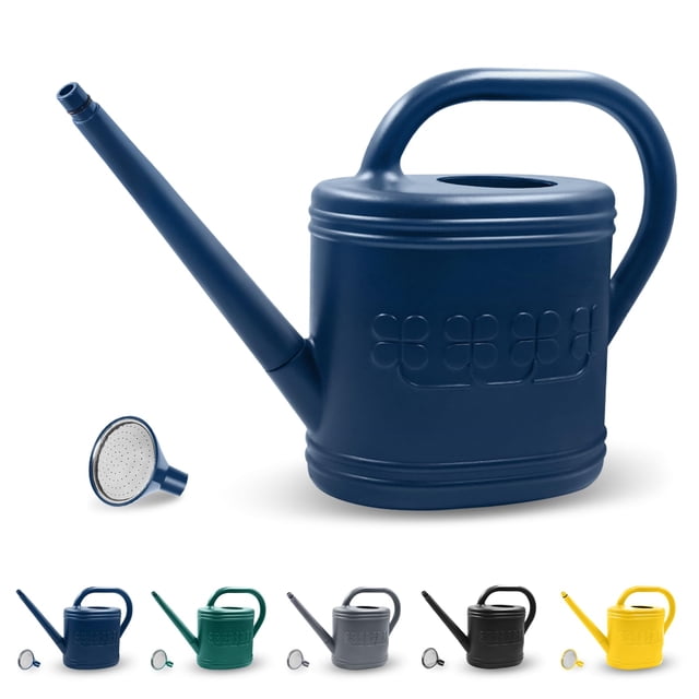 Regadera Giftsfaloy de 7,5 L con boquilla desmontable y rociador