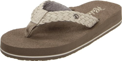 cobian braided bounce flip flops