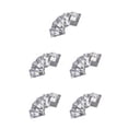thumbnail image 2 of Guardurnaity 100 unids/bolsa envolturas de papel de aluminio Nail Art Soak Off removedor polaco herramienta manicura belleza para salón profesional Type1 NO1, 2 of 6