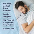 thumbnail image 4 of Anti-snoring Mouthpiece, Comfort Size #1, Single Refill, Blue, Bpa-free, Medical-grade Material zxin, 4 of 4