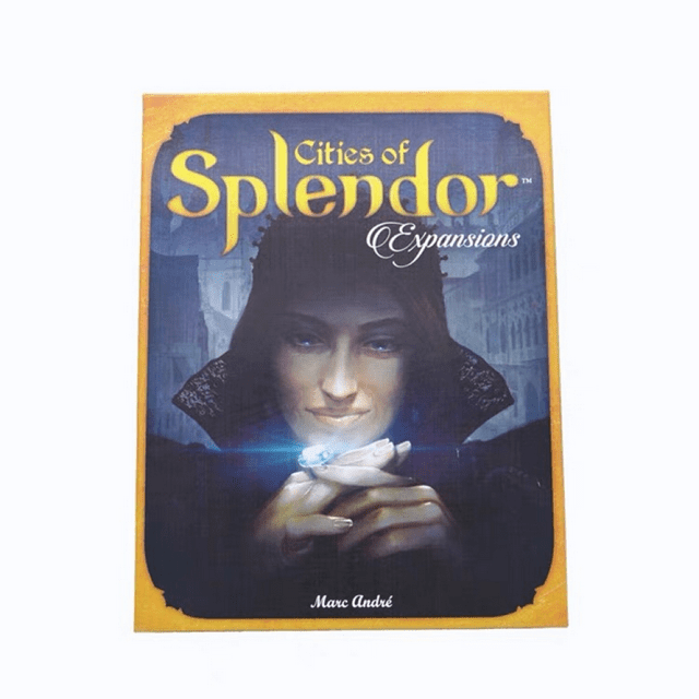 Splendor And Cities Of Splendor Board Game Pack, Base Game And Expansion Pack For Adults And TeensZJKDGJKJ