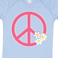 thumbnail image 4 of Inktastic Peace Sign Cute Daisy Flowers Girls Baby Bodysuit, 4 of 5