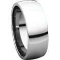 thumbnail image 6 of 7mm Light Comfort Fit Band in 14k White Gold - Size 13, 6 of 9
