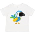 thumbnail image 3 of Inktastic Colorful Parrot, Tropical Parrot, Cute Parrot Boys or Girls Toddler T-Shirt, 3 of 5