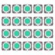 thumbnail image 1 of Interruptor de botón táctil momentáneo LED Nikou 20 piezas 12 x 12 x 7,3 mm, 1 of 9
