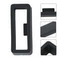 thumbnail image 2 of Miangastore 2PCS Silicone Watch Band Strap Loops Strap Silicone Ring Movable Ring Positioning Buckle Compatible for Garmin Fenix X5 - Inner Diameter 22mm (Black), 2 of 8