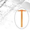 thumbnail image 3 of Almencla 30 cm Ruler Architect Transparent inch Metric for Supplies General Layout Work 30cm A, 3 of 8
