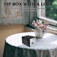 thumbnail image 3 of Miangastore Acrylic Tip Collection Box Black 1Pcs 5.9x4.9x3.9in, 3 of 8