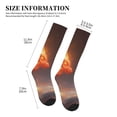 thumbnail image 2 of Lsque Red And Blue Fire Dragon D Pattern Sport Compression Socks for Men & Women 15-20 mmHg Knee High Nurse Pregnant Running Medical and Travel Athletic, 2 of 6