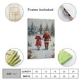 thumbnail image 4 of Santa Claus and Mrs Claus Wall Art Painting, Father Christmas Artwork, Santa Claus Art on Canvas, Vintage Santa Print, Christmas Home Wall Decor Canvas Roll, 4 of 8