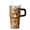 Black-1, variant on 20oz Full Print Thanksgiving Stainless Steel Mug, Portable Tumbler With Handle And Straw For Outdoor Activities