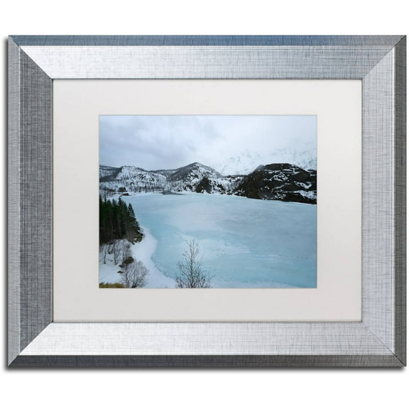Trademark Fine Art "Picture That" Canvas Art by Philippe Sainte-Laudy, White Matte, Silver Frame