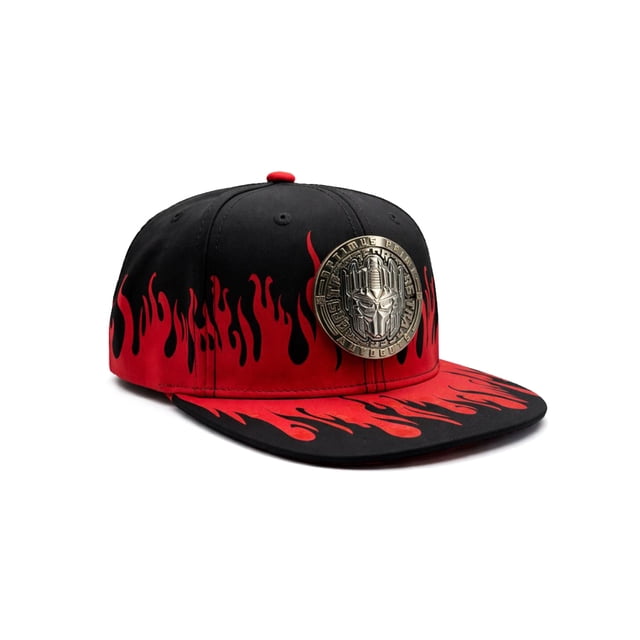 Transformers Gorra Optimus Prime Iron Placa Snapback Hombre Visera Plana