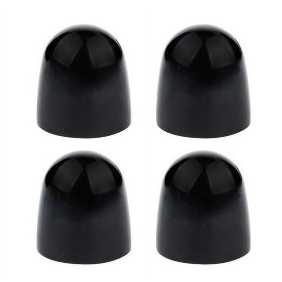 Pungan 4pcs Plastic Toilet Bolt Covers Caps for Toilet Bowl Screws, Decorative Bathroom Floor Bolt Caps, 1.18 x 1.18 x 1.18 inches