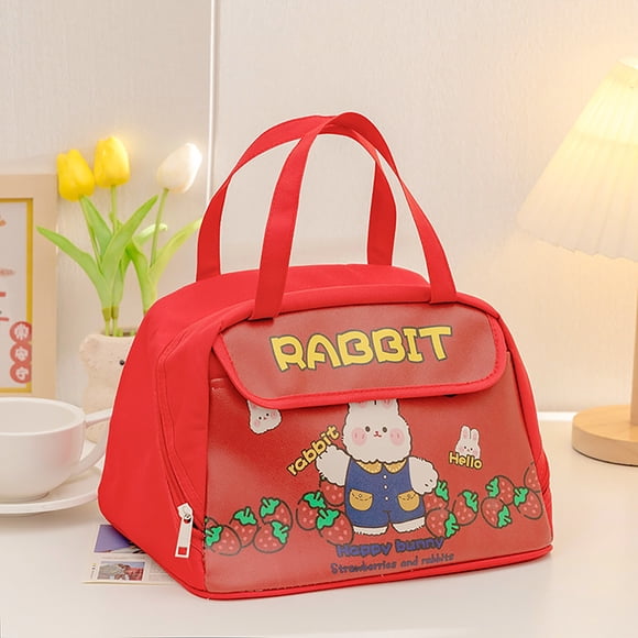 Bolsa de Picnic de Gran Capacidad para Exteriores, Cesta de Picnic para Acampar, Bolsa de Picnic de Viaje, Bolsa Bento Portátil, Bolsa de Aislamiento Térmico