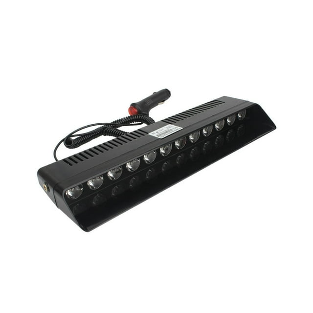 Car strobe light,vehicle warning strobe flash light Truck SUV,Auto emergency light strobe light lamp 12pcs LED,board Interior Windshield Warning Light Bar,Car Red Light