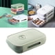 thumbnail image 2 of Caja de almacenamiento de huevos de colorfulland, 1 unidad, organizador de refrigerador, ventilación de refrigerador para 02-Verde, 2 of 9