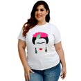 thumbnail image 1 of Playera Roman Fashion/Tallas Extras 9001-6 Frida (blanco) blanco 36 Roman Fashion PL-ER-9001-6-BLANCO, 1 of 4