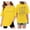 A-Yellow51, variant on JAJAHO Girls Short Sleeve T Shirt Summer Oversized Tee Casual Letter Print Crew Neck Baggy Streetwear Shirts For Kids 3-14Y Versatile Tops