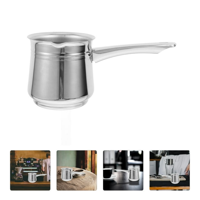 LOLIPPYY Metal Coffee Pot Turkish Coffee Pot Appearance 1Set Coffee Preparation Tool