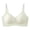 Light Green, variant on Liquid Foundation Lift Bra 1 Pack Polyester Seamless Wireless Bralette 34-40 Padded Push Up Letter Strap Everyday Support Bra for Small Chest Women Black 36