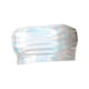 thumbnail image 4 of Traje de baño bandeau para mujer, top de tubo sin mangas de color liso para danza del vientre Blanco, 4 of 7