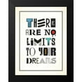 thumbnail image 2 of Grey, Jace 12x14 Black Modern Framed Museum Art Print Titled - No Limits, 2 of 5