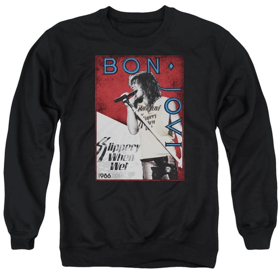 Bon Jovi - 86 Tour - Crewneck Sweatshirt - Large