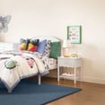 thumbnail image 4 of Mainstays Kids One Drawer Scallop Nightstand, White, 4 of 9