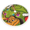 thumbnail image 3 of Faldas para árbol de Navidad de Grin-Ch de 30 pulgadas, tapete para árbol de Navidad para fiestas de invierno, falda para árbol de Navidad para decoraciones navideñas rústicas, 3 of 8