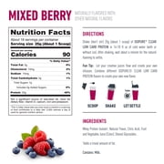 Isopure Clear Low Carb 100% Whey Protein Isolate Powder, Mixed Berry, 20g Protein, for Muscle Growth & Recovery, 16 Servings