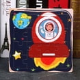 thumbnail image 4 of Gwong Juguete Dibujos animados de madera avión cohete coche mosaico jigsaw puzzles board desarrollo juguete niños Gwong 30001189, 4 of 7
