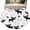 White, variant on Black White Moose Kitchen Runner Rug 2x6 Washable Runners for Hallway Non Slip Modern Abstract Art Large Area Rug Indoor Floor Carpet for Bathroom Laundry Entryway Bedroom Living Room