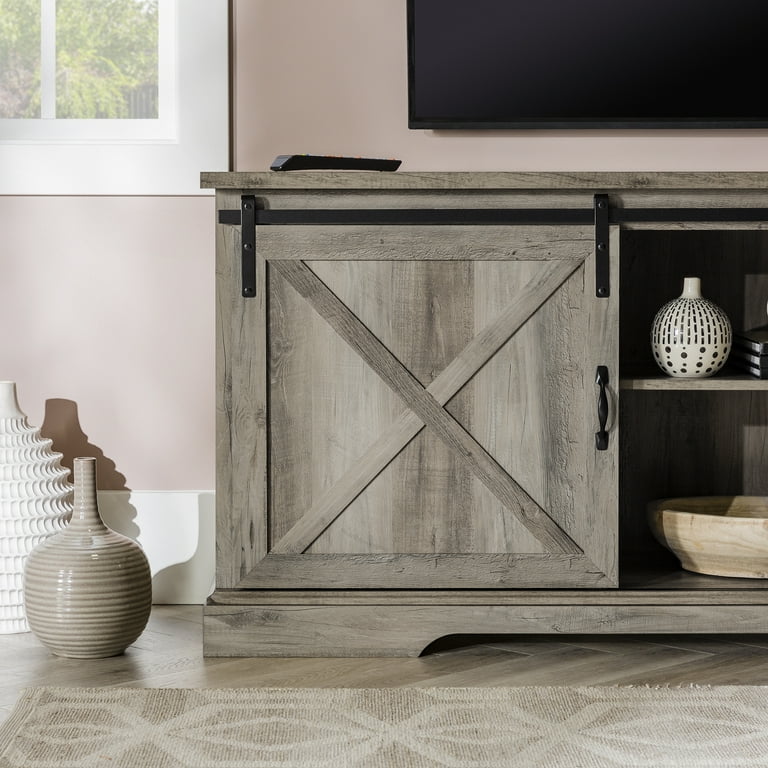 Walmart tv stand sliding door deals