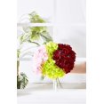 thumbnail image 4 of Cabezas artificiales de hortensia Kislohum, color burdeos, 10 unidades, con tallos, 4 of 7