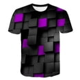 thumbnail image 2 of Camisetas cuadradas de verano para niños, camisetas de manga corta informales de dibujos animados para niños y niñas, ropa con cuello redondo gráfico 3D, disfraces 13T Gao Jinjia LED, 2 of 2