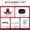 Golden lens, variant on Applicable to 1080P Waterproof Car Brake Light Rear View Reverse Camera Compatible For Citroen Jumpy Peugeot Expert Toyota Proace 2007-2016(Golden lens)