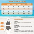 thumbnail image 3 of Traje De Baño Mujer Conjunto De 2 Piezas Bañador De Cintura, 3 of 7