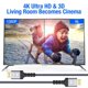 thumbnail image 4 of Cable HDMI Highwings 4K HDR de alta velocidad, 18 Gbps, 6 m, 4 of 8