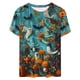 thumbnail image 4 of Fiudx Camisas para Mujer Camisa de Pollo de Moda para Mujer Linda Granja Camisetas Mamá Causal Manga Corta Camisetas Tops Blusas, 4 of 4