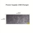 thumbnail image 4 of Couverture Chauffante Châle Intelligent Portable Alimenté Couverture Chauffante Rechargeable USB Châle Portable Sans Batterie, 4 of 5