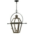 thumbnail image 4 of Quoizel Rue De Royal 2-Light 21" Outdoor Hanging Light in Industrial Bronze, 4 of 4